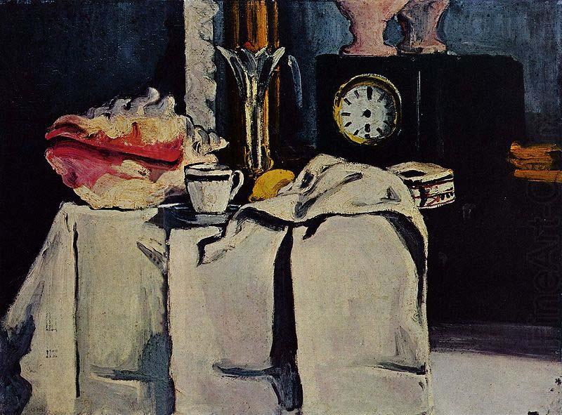 Paul Cezanne The Black Marble Clock china oil painting image